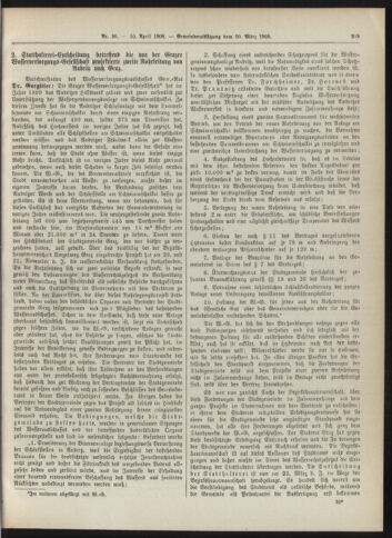 Amtsblatt der landesfürstlichen Hauptstadt Graz 19080410 Seite: 19