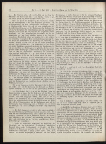 Amtsblatt der landesfürstlichen Hauptstadt Graz 19080410 Seite: 20