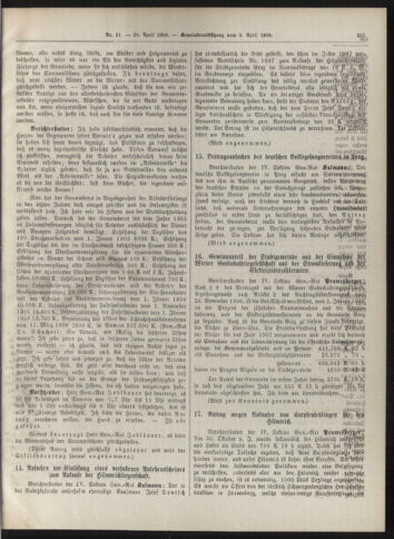 Amtsblatt der landesfürstlichen Hauptstadt Graz 19080420 Seite: 13