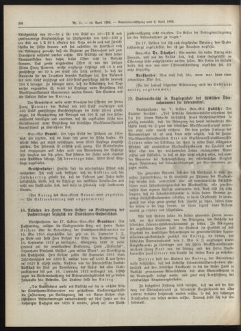 Amtsblatt der landesfürstlichen Hauptstadt Graz 19080420 Seite: 14