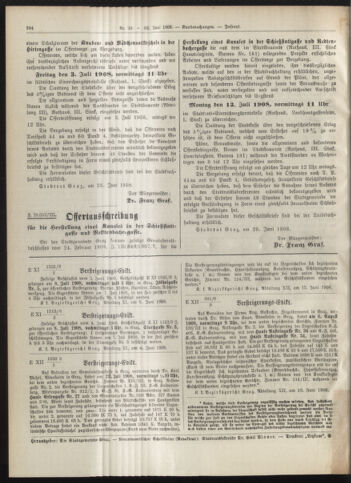 Amtsblatt der landesfürstlichen Hauptstadt Graz 19080630 Seite: 12