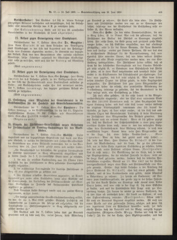 Amtsblatt der landesfürstlichen Hauptstadt Graz 19080710 Seite: 25