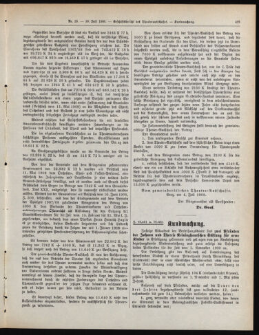 Amtsblatt der landesfürstlichen Hauptstadt Graz 19080710 Seite: 29