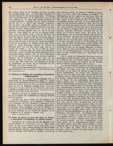 Amtsblatt der landesfürstlichen Hauptstadt Graz 19080720 Seite: 20