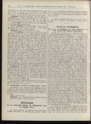 Amtsblatt der landesfürstlichen Hauptstadt Graz 19081220 Seite: 18