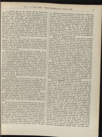 Amtsblatt der landesfürstlichen Hauptstadt Graz 19090110 Seite: 13