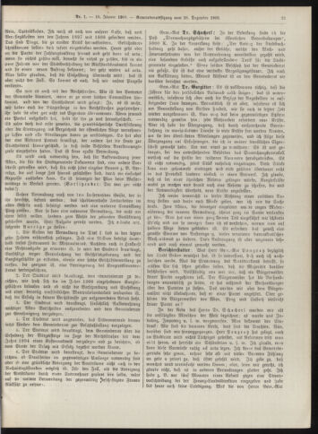 Amtsblatt der landesfürstlichen Hauptstadt Graz 19090110 Seite: 23