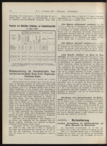 Amtsblatt der landesfürstlichen Hauptstadt Graz 19090228 Seite: 6