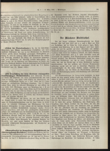 Amtsblatt der landesfürstlichen Hauptstadt Graz 19090310 Seite: 19