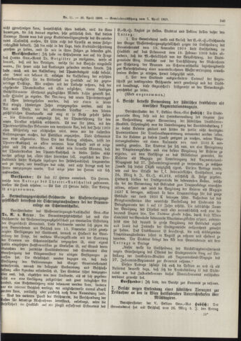 Amtsblatt der landesfürstlichen Hauptstadt Graz 19090420 Seite: 11