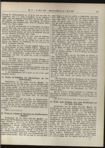 Amtsblatt der landesfürstlichen Hauptstadt Graz 19090420 Seite: 17