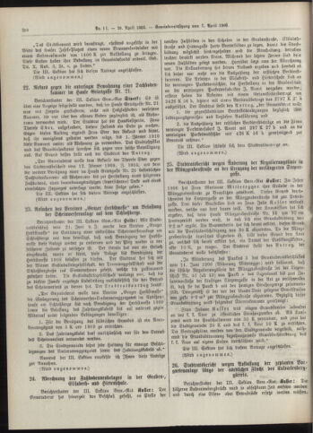 Amtsblatt der landesfürstlichen Hauptstadt Graz 19090420 Seite: 18