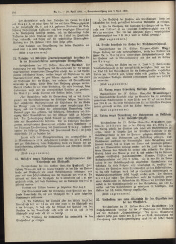 Amtsblatt der landesfürstlichen Hauptstadt Graz 19090420 Seite: 20