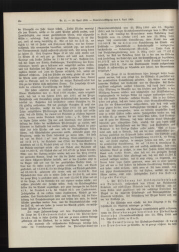 Amtsblatt der landesfürstlichen Hauptstadt Graz 19090420 Seite: 22