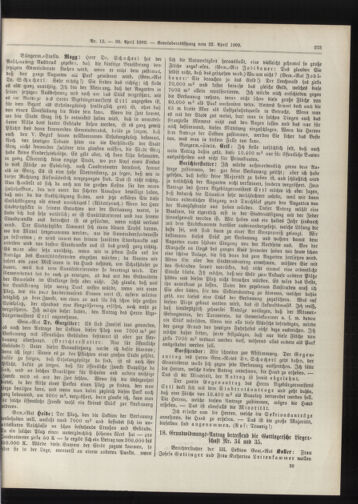 Amtsblatt der landesfürstlichen Hauptstadt Graz 19090430 Seite: 17