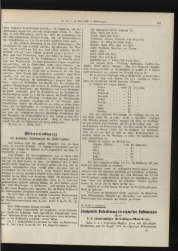 Amtsblatt der landesfürstlichen Hauptstadt Graz 19090510 Seite: 9