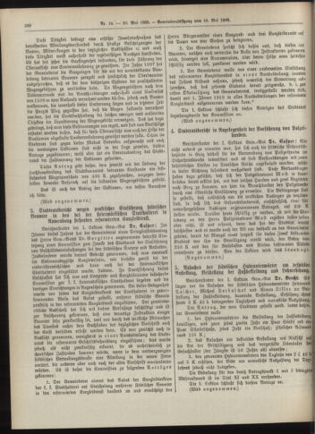 Amtsblatt der landesfürstlichen Hauptstadt Graz 19090520 Seite: 8