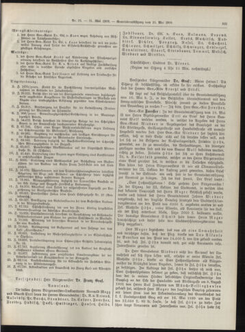 Amtsblatt der landesfürstlichen Hauptstadt Graz 19090531 Seite: 15