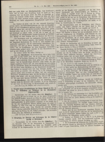 Amtsblatt der landesfürstlichen Hauptstadt Graz 19090531 Seite: 22