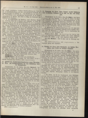 Amtsblatt der landesfürstlichen Hauptstadt Graz 19090531 Seite: 25