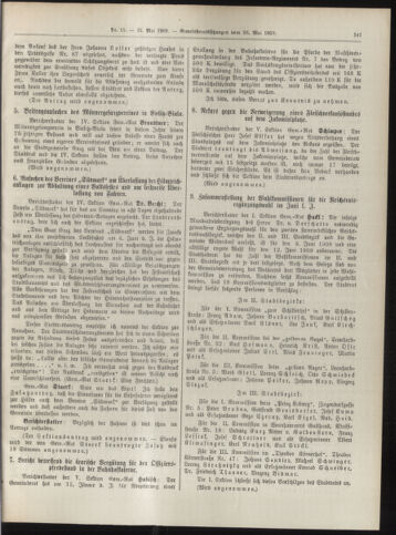 Amtsblatt der landesfürstlichen Hauptstadt Graz 19090531 Seite: 31