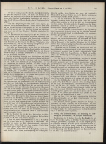 Amtsblatt der landesfürstlichen Hauptstadt Graz 19090620 Seite: 19