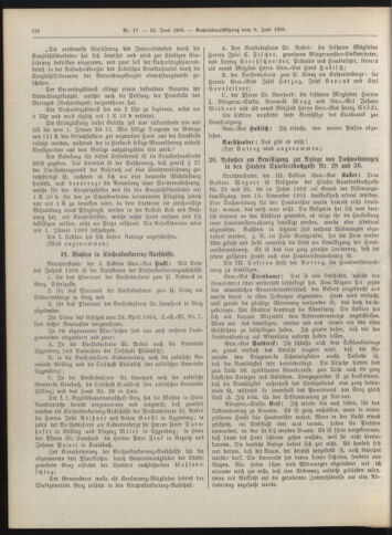 Amtsblatt der landesfürstlichen Hauptstadt Graz 19090620 Seite: 20