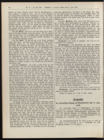 Amtsblatt der landesfürstlichen Hauptstadt Graz 19090620 Seite: 26