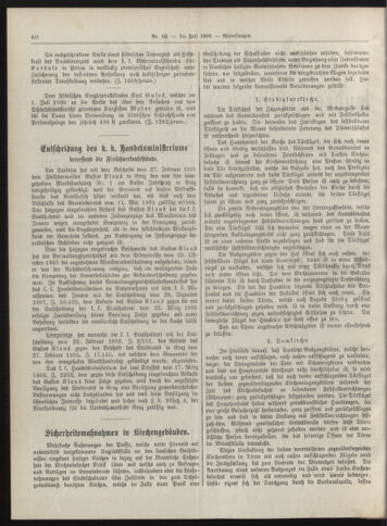 Amtsblatt der landesfürstlichen Hauptstadt Graz 19090720 Seite: 2