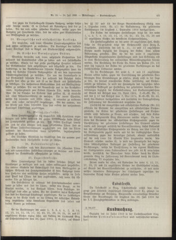 Amtsblatt der landesfürstlichen Hauptstadt Graz 19090720 Seite: 5