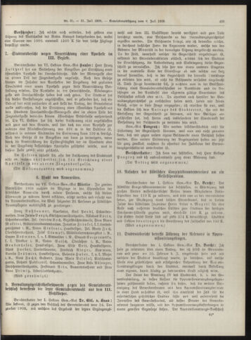 Amtsblatt der landesfürstlichen Hauptstadt Graz 19090731 Seite: 11