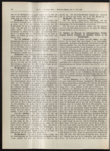 Amtsblatt der landesfürstlichen Hauptstadt Graz 19090820 Seite: 14