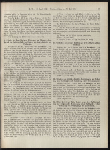 Amtsblatt der landesfürstlichen Hauptstadt Graz 19090820 Seite: 7