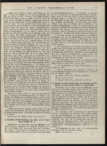 Amtsblatt der landesfürstlichen Hauptstadt Graz 19090820 Seite: 9