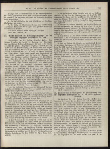 Amtsblatt der landesfürstlichen Hauptstadt Graz 19090930 Seite: 21