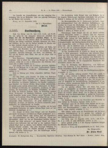 Amtsblatt der landesfürstlichen Hauptstadt Graz 19091010 Seite: 32