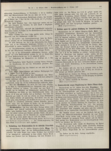 Amtsblatt der landesfürstlichen Hauptstadt Graz 19091020 Seite: 13