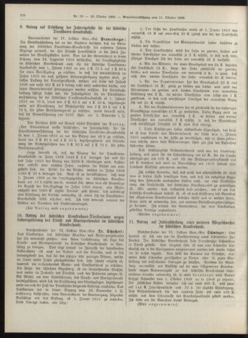 Amtsblatt der landesfürstlichen Hauptstadt Graz 19091020 Seite: 14