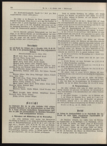 Amtsblatt der landesfürstlichen Hauptstadt Graz 19091031 Seite: 14