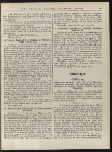 Amtsblatt der landesfürstlichen Hauptstadt Graz 19091110 Seite: 7