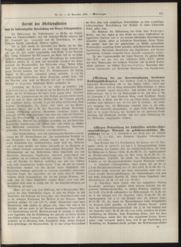 Amtsblatt der landesfürstlichen Hauptstadt Graz 19091110 Seite: 9