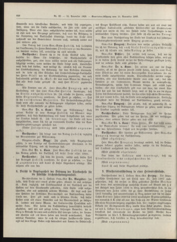 Amtsblatt der landesfürstlichen Hauptstadt Graz 19091120 Seite: 14