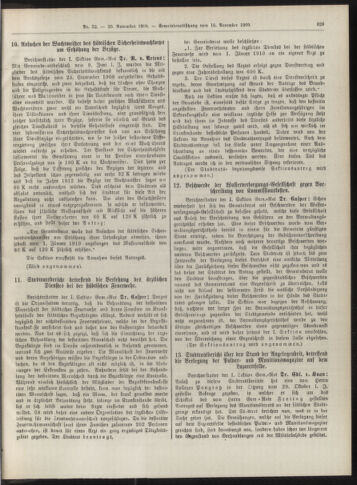 Amtsblatt der landesfürstlichen Hauptstadt Graz 19091120 Seite: 15