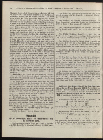 Amtsblatt der landesfürstlichen Hauptstadt Graz 19091130 Seite: 16