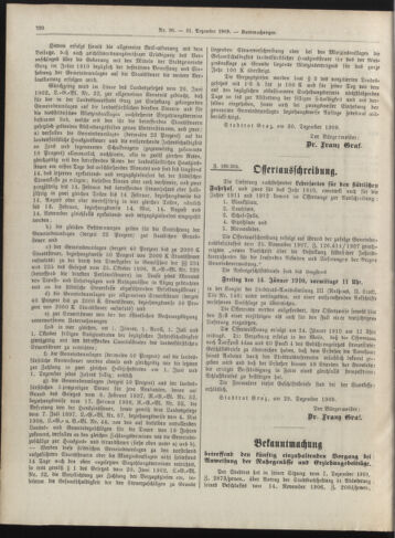 Amtsblatt der landesfürstlichen Hauptstadt Graz 19091231 Seite: 18