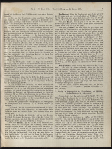 Amtsblatt der landesfürstlichen Hauptstadt Graz 19100110 Seite: 9