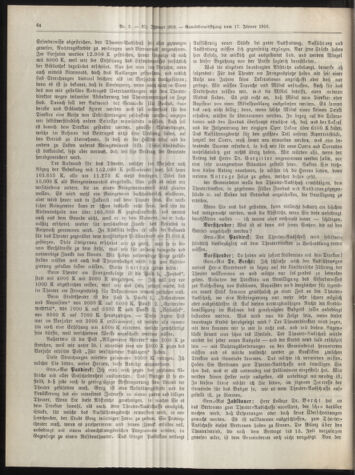 Amtsblatt der landesfürstlichen Hauptstadt Graz 19100131 Seite: 20