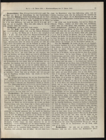 Amtsblatt der landesfürstlichen Hauptstadt Graz 19100131 Seite: 25