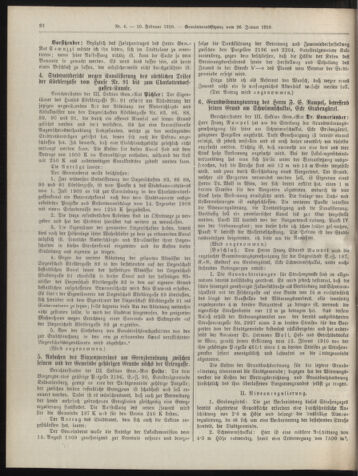 Amtsblatt der landesfürstlichen Hauptstadt Graz 19100210 Seite: 20