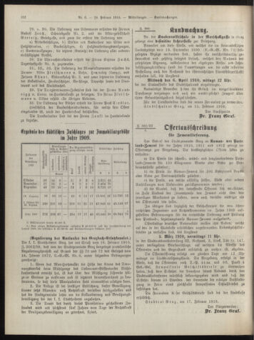 Amtsblatt der landesfürstlichen Hauptstadt Graz 19100228 Seite: 24